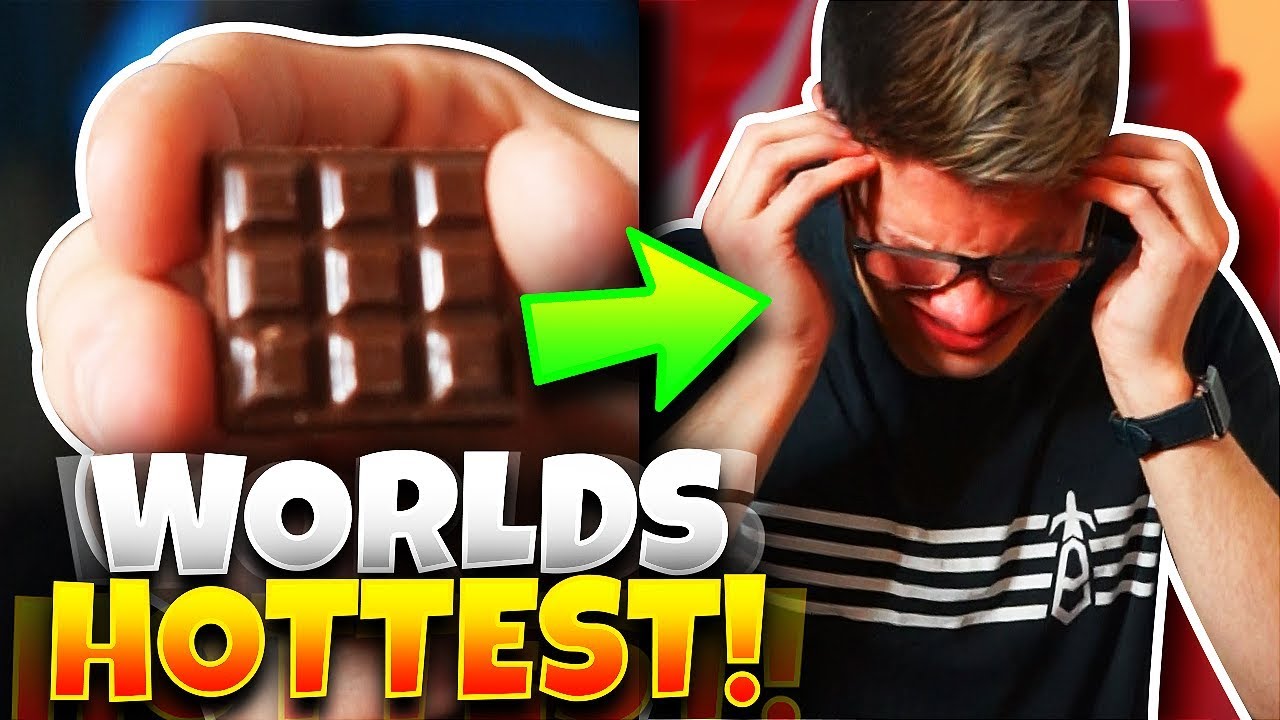 EATING THE WORLDS HOTTEST CHOCOLATE BAR! (i cried...)