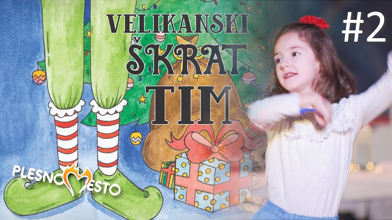 Škratki, Ježek teka teka, Mi delamo snežaka - cici 4+ | Velikanski škrat Tim #2 | Plesno Mesto