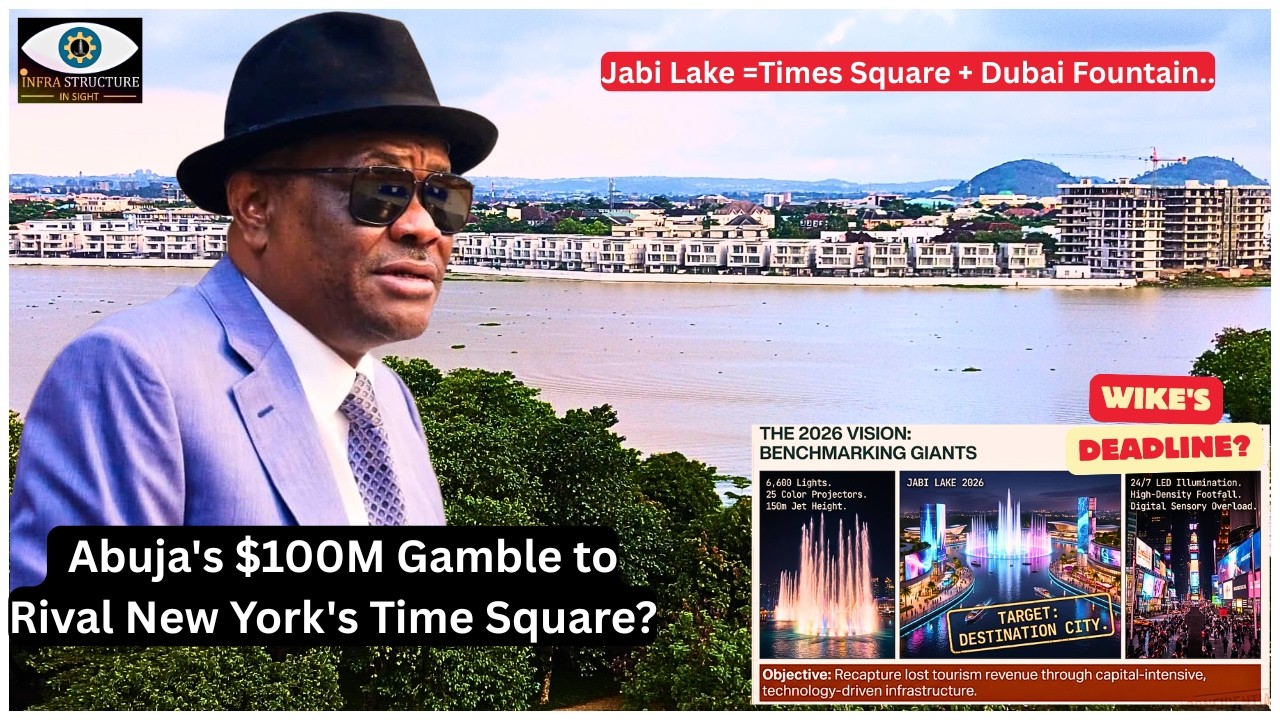 Wike Starts building Abuja's Dubai fountain but?....#Jabi Lake #abuja #nyesomwike
