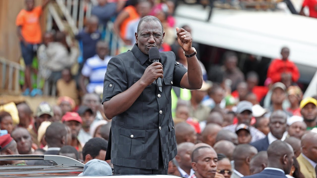 Live: Ruto in Kakamega for Governor Barasa Cup Finals!