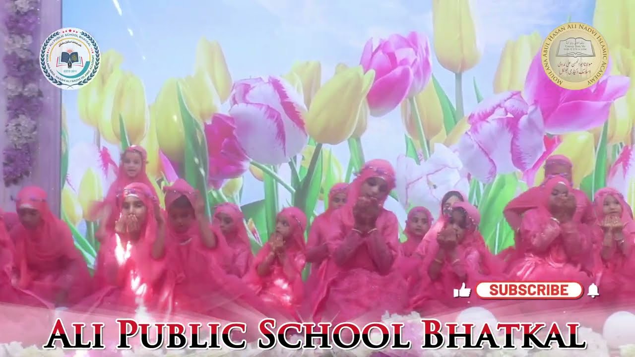 Betiyan | Cute Performance by KG 1 Girls | Ali Public School Bhatkal | Annual Gathering 2025-26