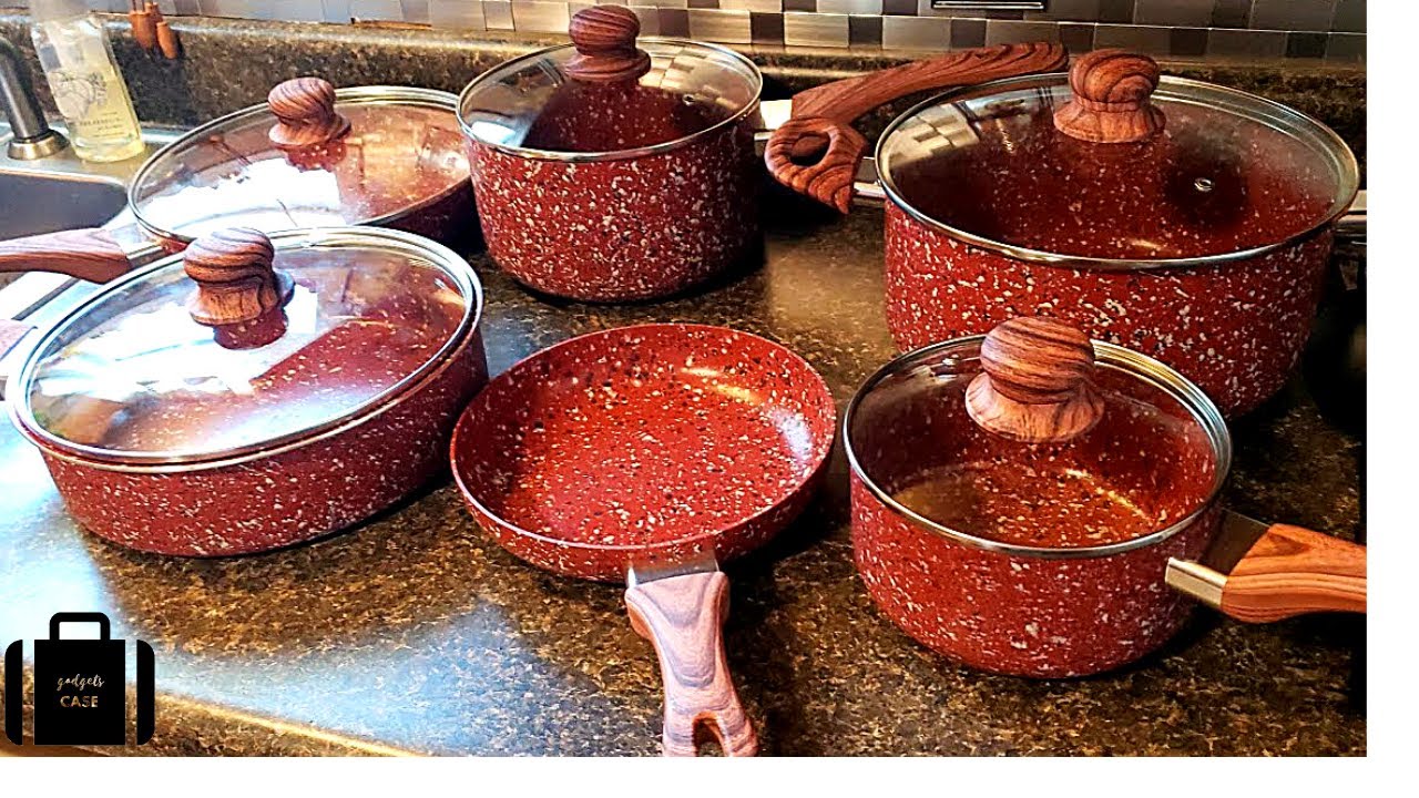The Best Granite Nonstick Cookware Set I've Ever Cooked On!