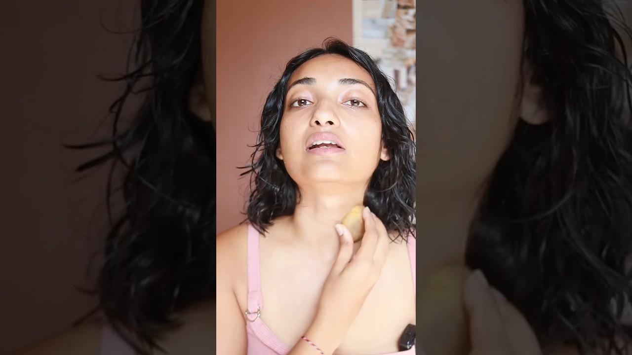 How to remove tan from face || potato for face #naturalskincare