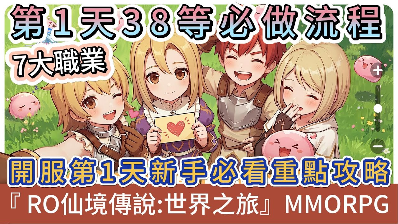 【RO仙境傳說：世界之旅】正式開服第1天｜38等必做流程｜七大職業｜離線戰鬥｜安全精煉｜新手必看重點攻略｜#RO仙境傳說世界之旅 #RO世界禮包碼 #RO世界 #阿翊 #遊戲 #手遊 #RO世界之旅