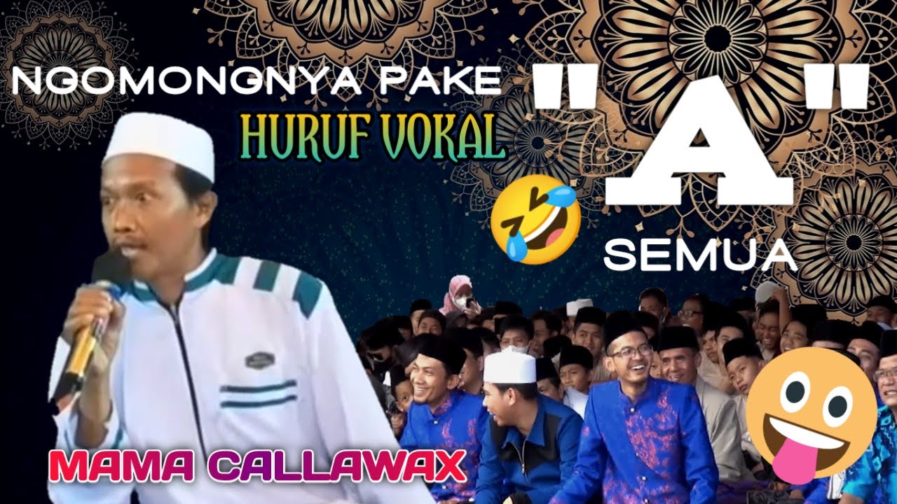 MAMA CALAWAK NYAMPAIKAN AMANAT PADA ANAK-ANAK MA'HAD SAAT AKAN MANGKAT KA NAGARANA
