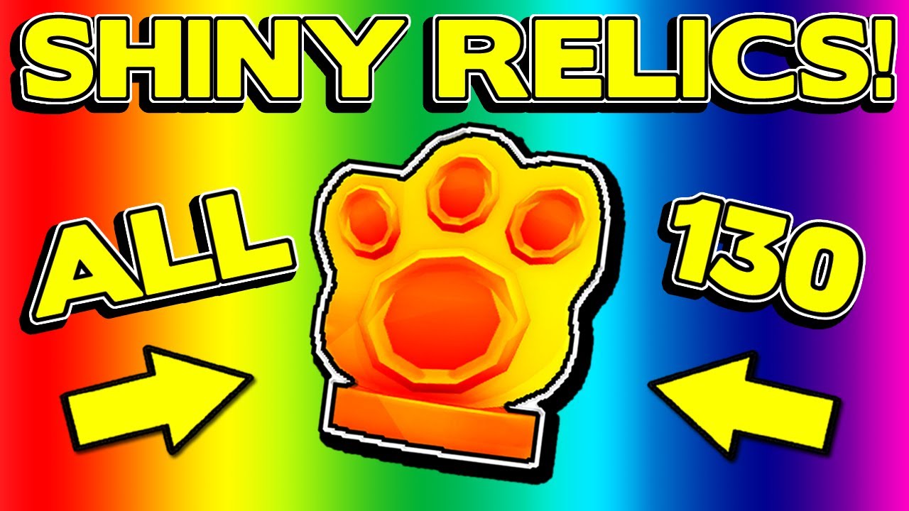 ALL 130 SHINY RELIC LOCATIONS!! || Pet Simulator 99 (PS99) - Roblox