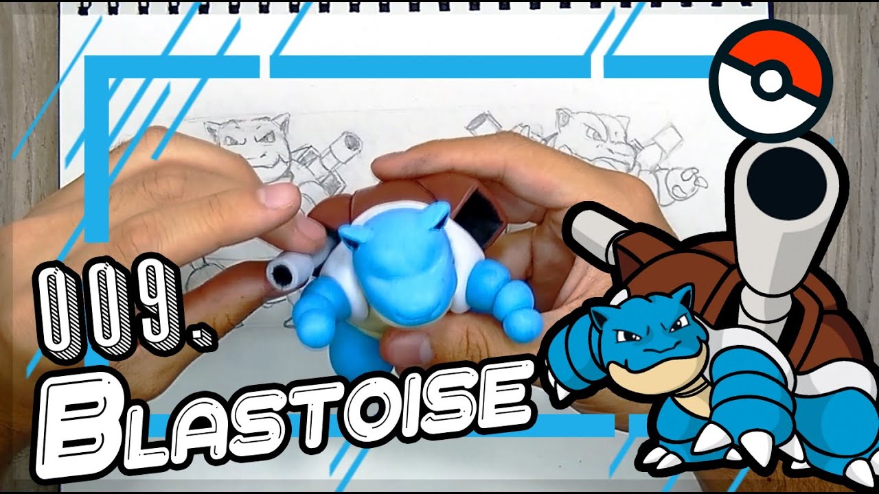 COMO HACER A BLASTOISE || LA FABRICA POKEMON