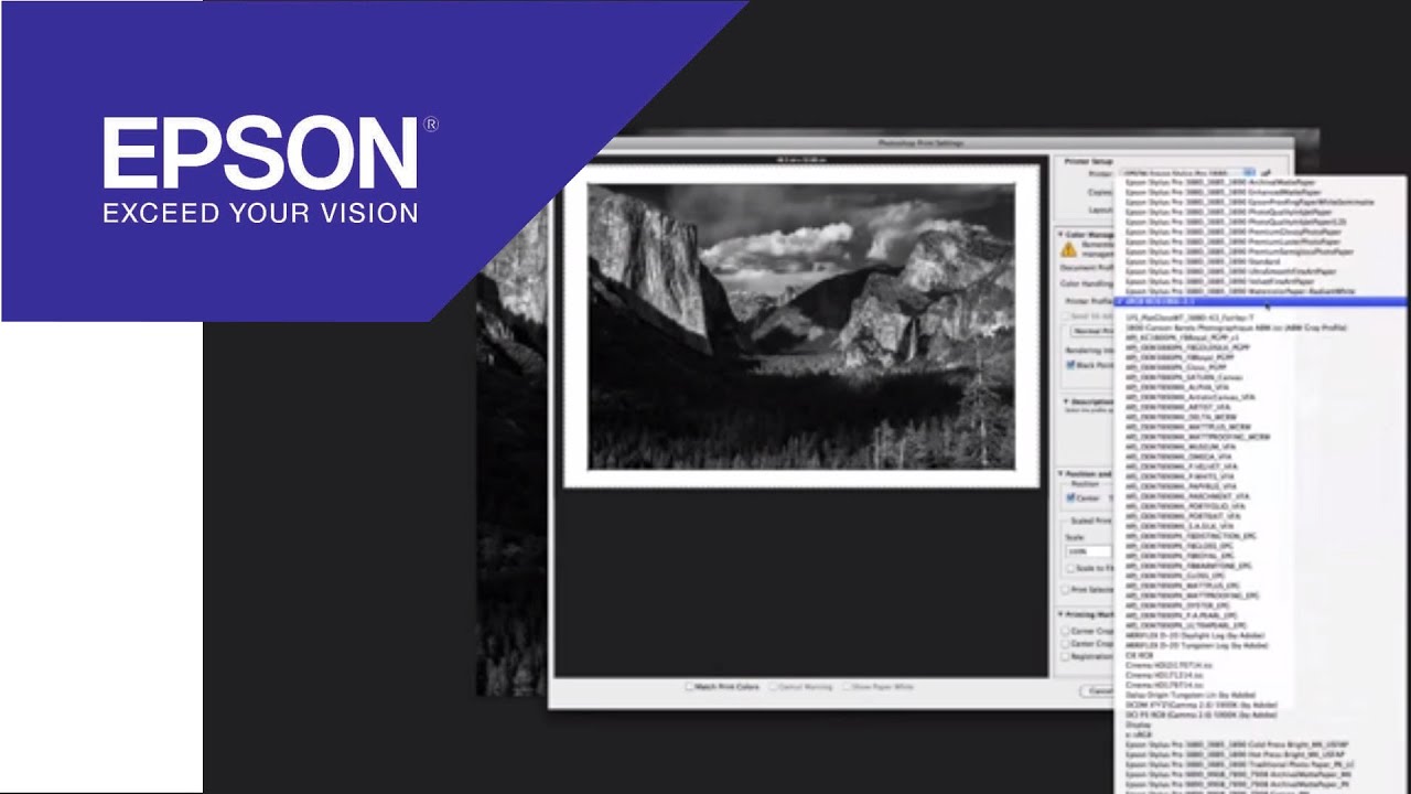 Tutorial: Using the Advanced Black and White Driver | Epson
