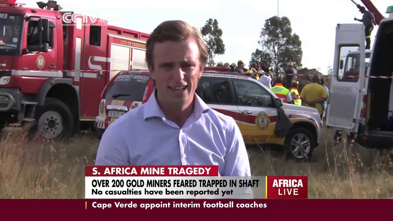S.A : Illegal Miners Trapped