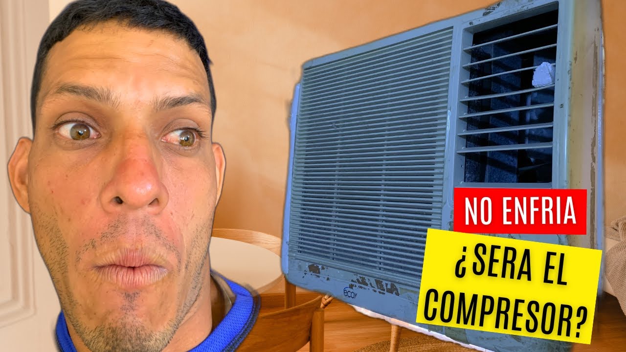 Cómo Reparar un Aire Acondicionado de Ventana que NO ENFRIA🔧 | Solución Paso a Paso