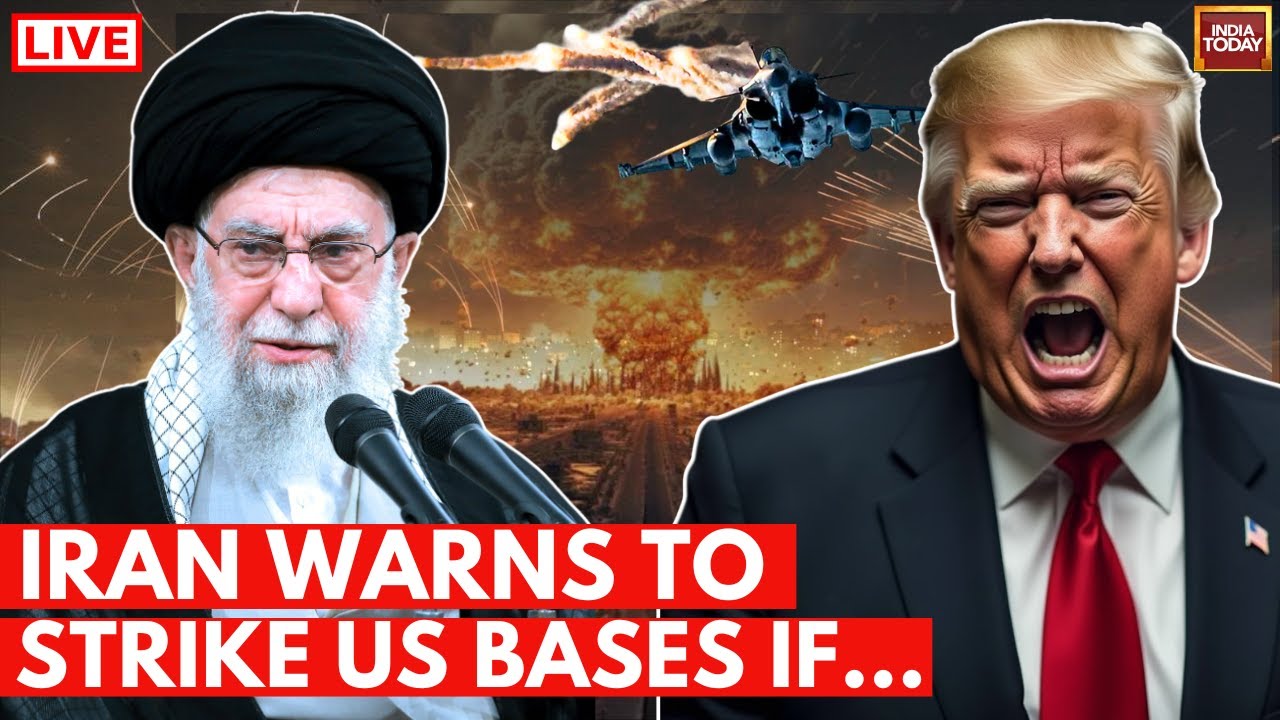 Iran Vs US  News LIVE | Iran To Gulf: US Bases Will Face Attack If War Starts | Trump News |US News