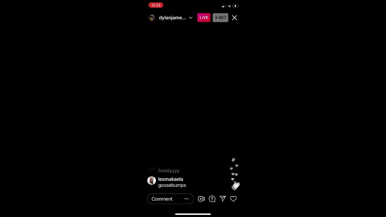 Dylan frost from Sticky Fingers live on Instagram 15/07/2021