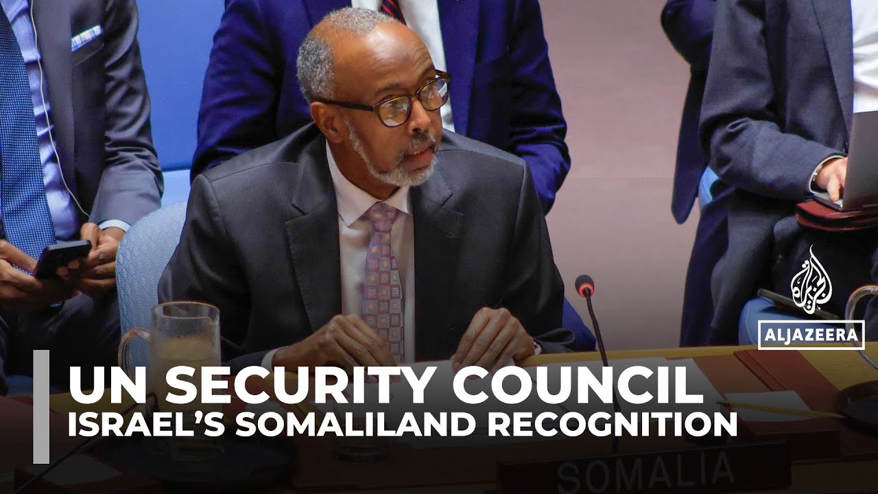 UN Security Council members condemn Israel&rsquo;s recognition of Somaliland
