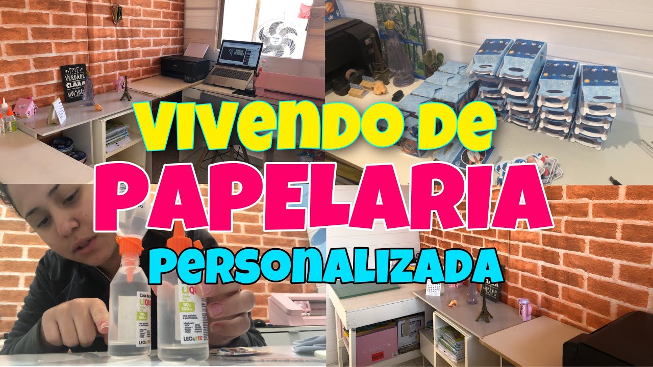 Rotina no Ateliê / Finalizando Pedidos  / Vivendo de Papelaria Personalizada - Sants Amanda