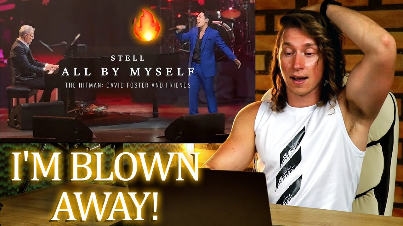 EPIC! All By Myself - David Foster with Stell Ajero (HITMAN Tour Manila 2024) | Singer Reaction!