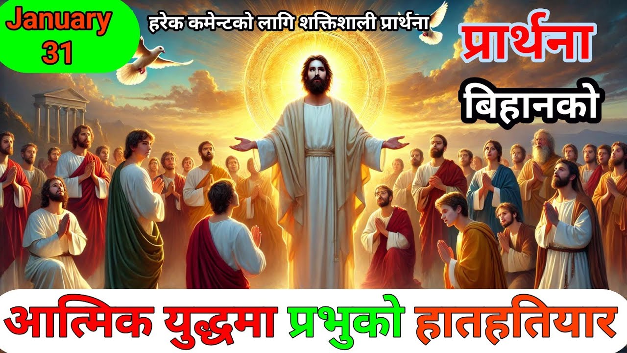 बिहानको प्रार्थना | “आत्मिक युद्धमा प्रभुको हातहतियार—Stand Strong in the Lord’s Power”