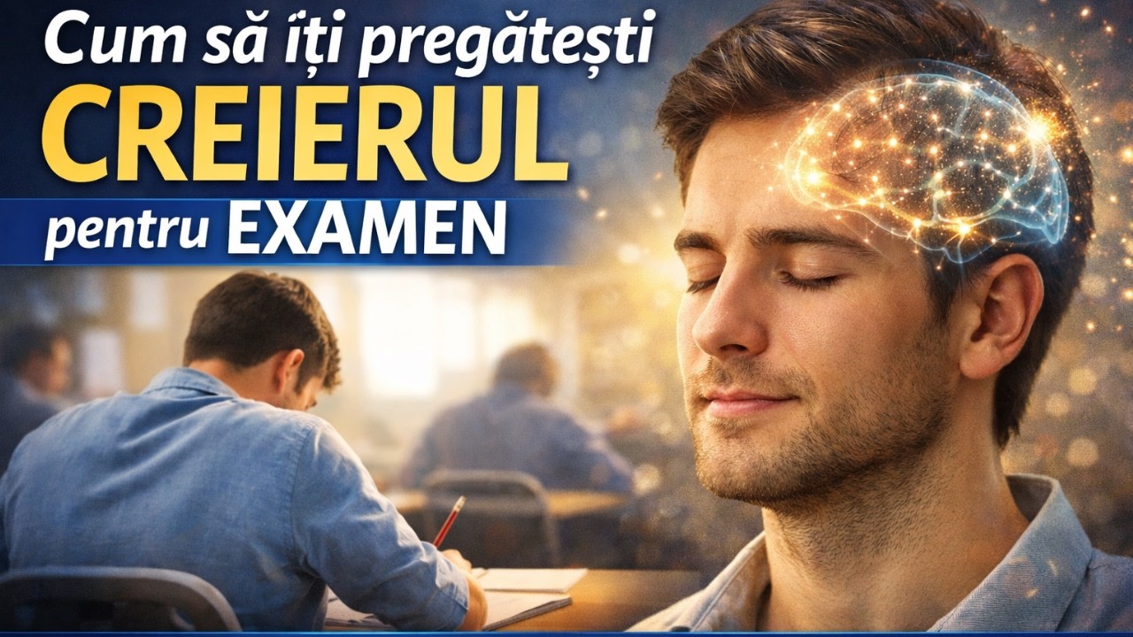 Cum să îți pregătești creierul pentru examen | Hipnoză ghidată pentru claritate și concentrare