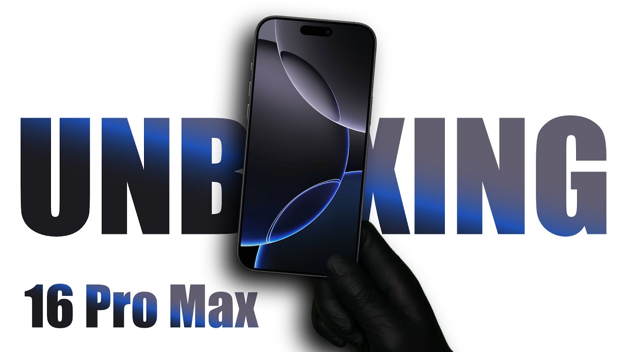 Apple iPhone 16 Pro Max - ASMR Unboxing