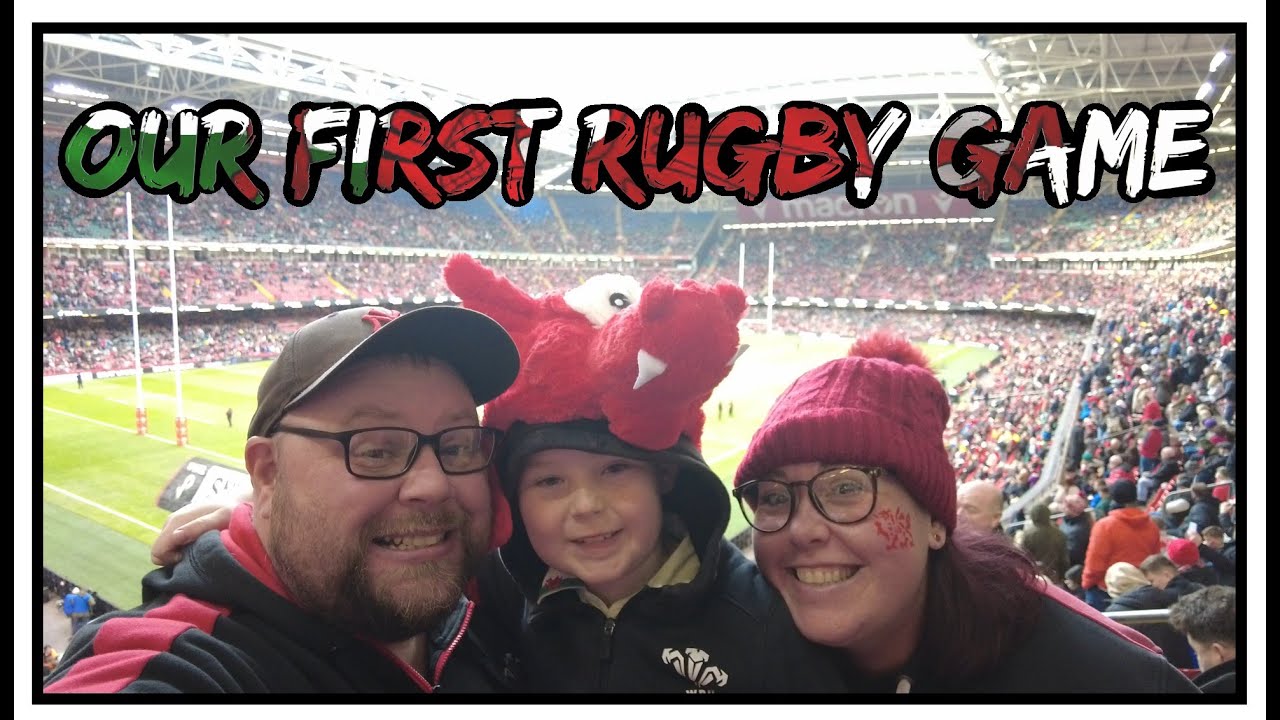Our First Rugby Match | Wales Vs Georgia 2022 | Welsh National Anthem