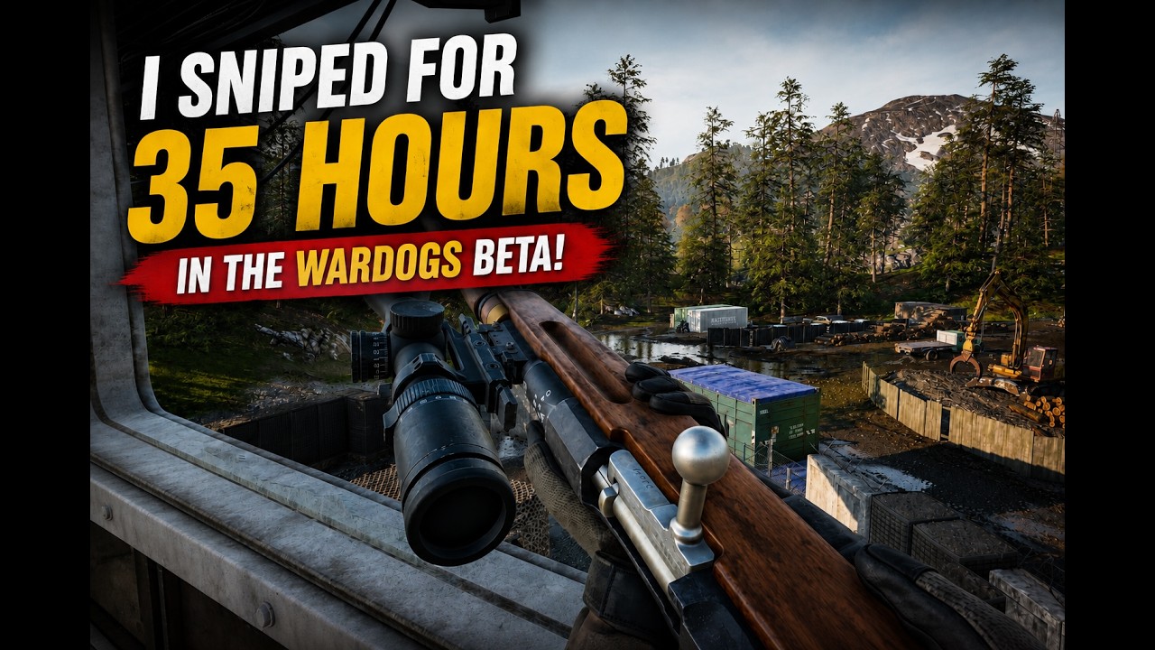 Я провел 35 ЧАСОВ, играя за снайпера в бете War Dogs&hellip; Это было БЕЗУМИЕ