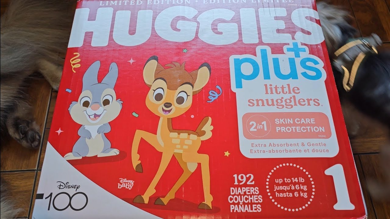 Costco Sale Item Review Huggies + Plus Little Snugglers Limited Edition Extra Absorbant & Gentle