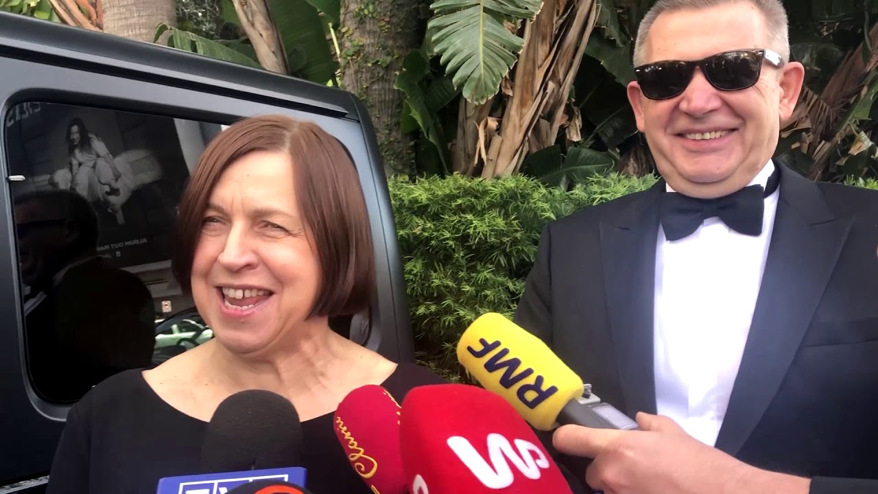Ewa Puszczyńska i Piotr Dzięcioł tuż przed Oscarami 2019