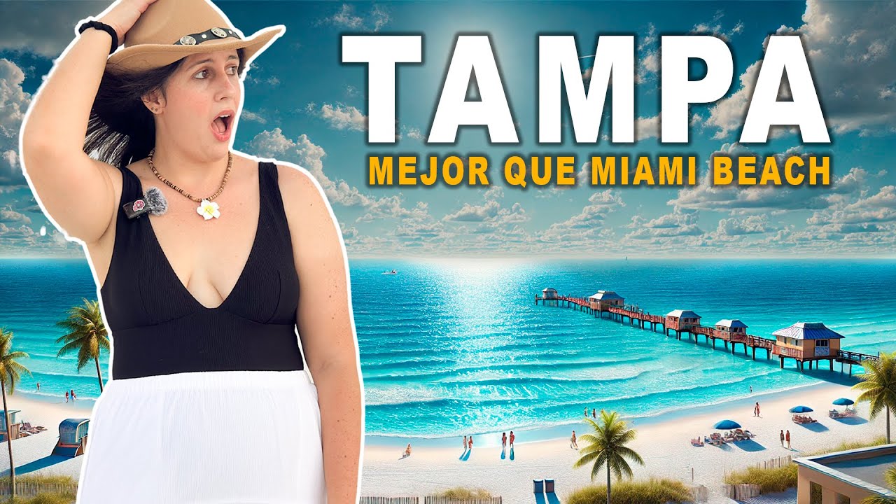 ¿Es CLEARWATER en TAMPA mejor para VIVIR que MIAMI BEACH? 🇺🇸