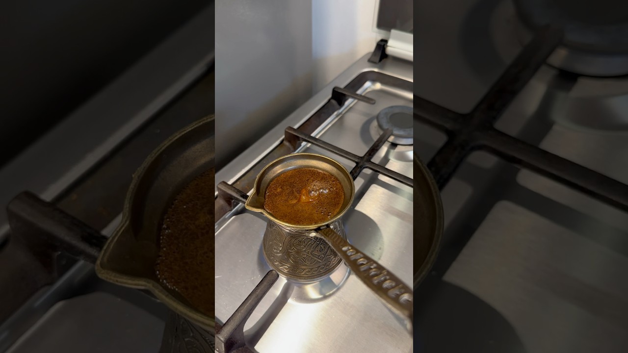 Turkish Coffee #coffee #turkishcoffee #turkishfood #kurukahvec