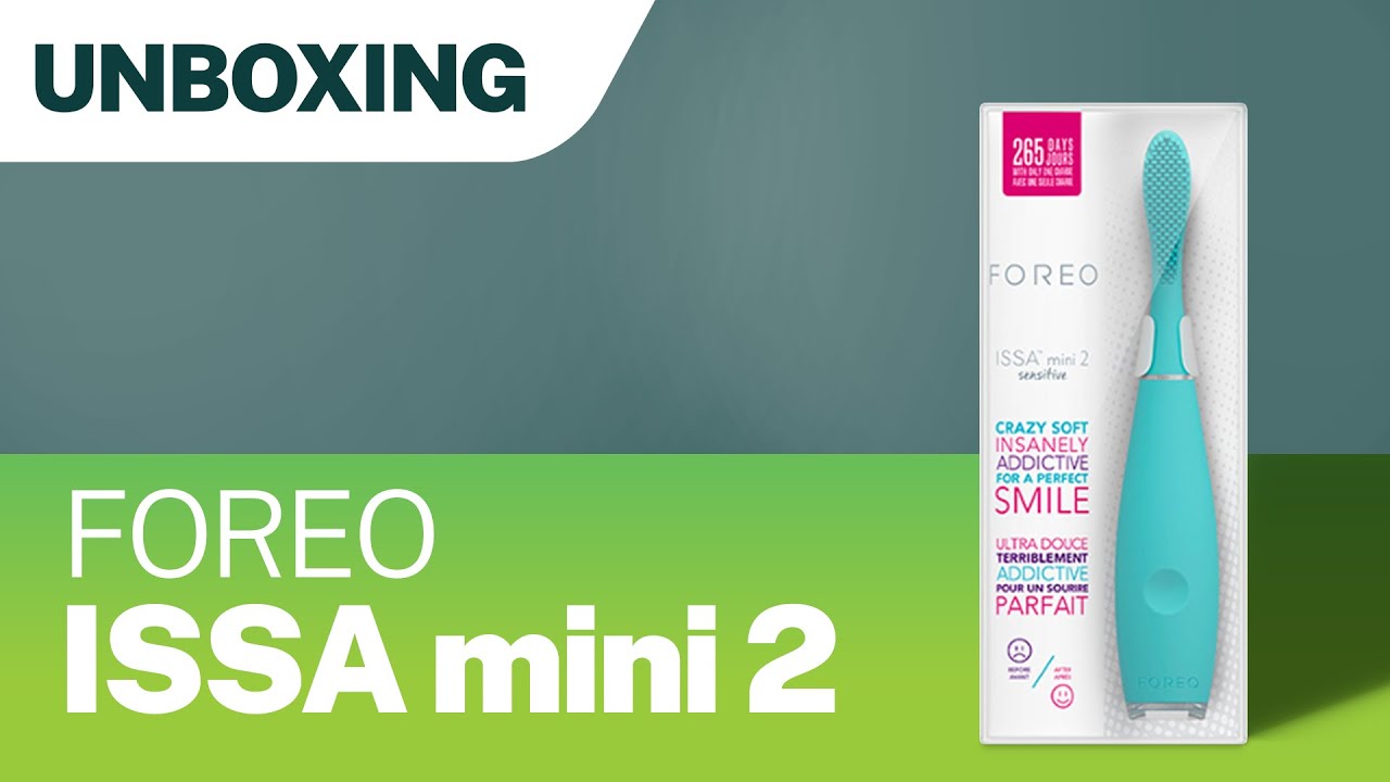 Unboxing szczoteczki sonicznej FOREO ISSA mini2 📦