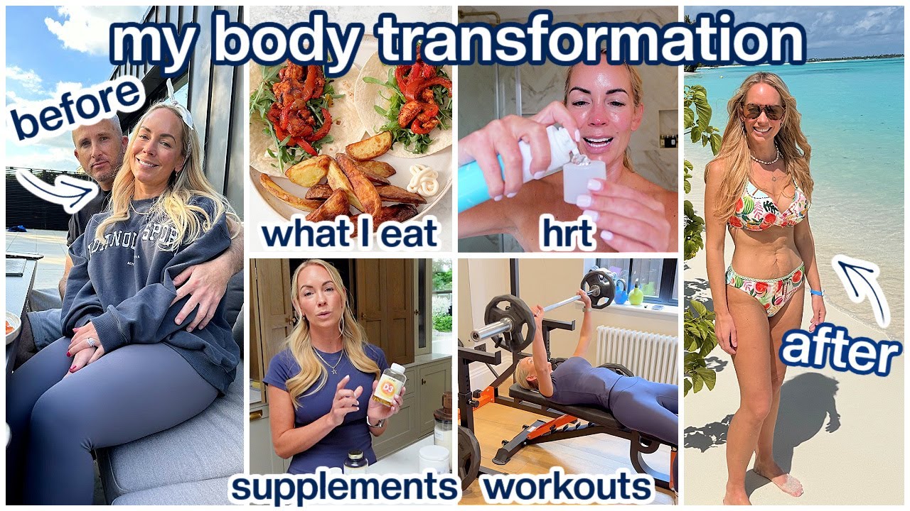 How I Transformed my Body at 40! My Fitness Journey, What I Eat, Supplements and Healthy Habits