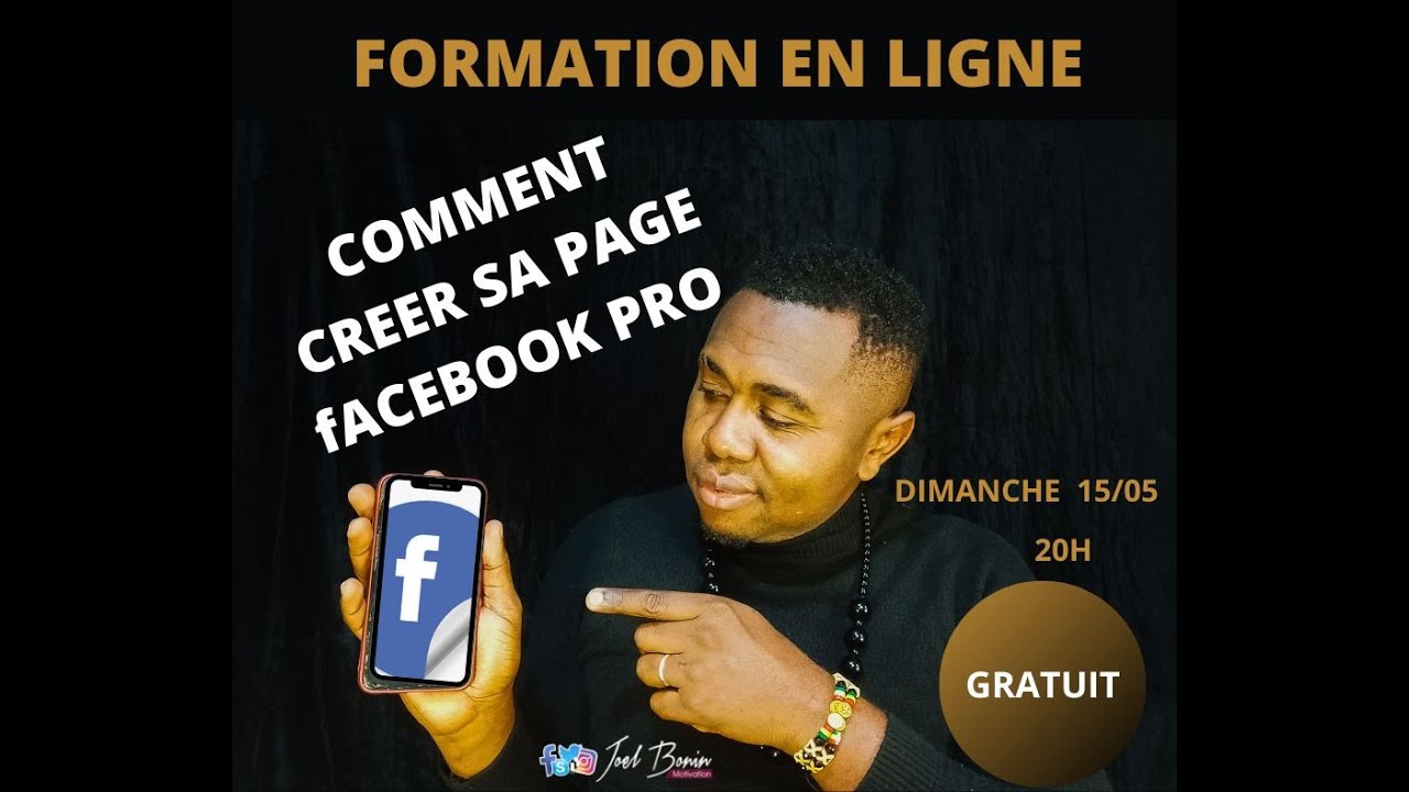 FORMATION GRATUITE-COMMENT CREER SA PAGE FACEBOOK PRO