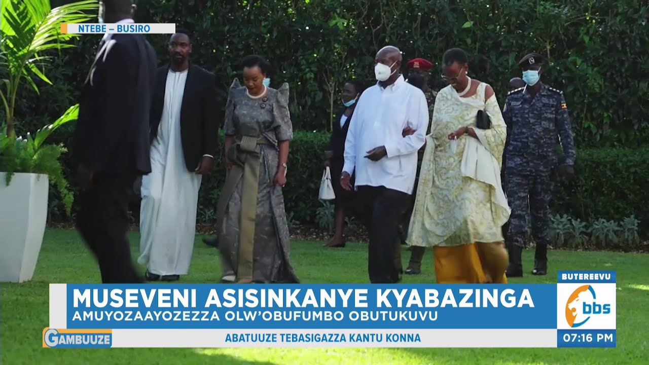 Museveni Asisinkanye Kyabazinga Asabye Kyabazinga ne Inhebantu Okukola Ennyo
