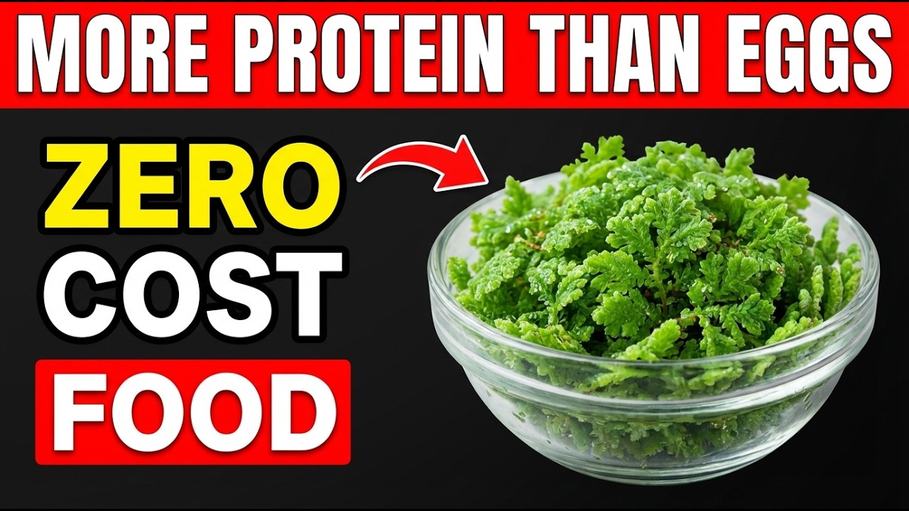 Zero Cost. More Protein Than 3 Eggs. Why You've Never Heard Of It.