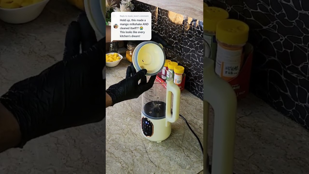 Auto-Cleaning Nut Milk Maker Machine! 