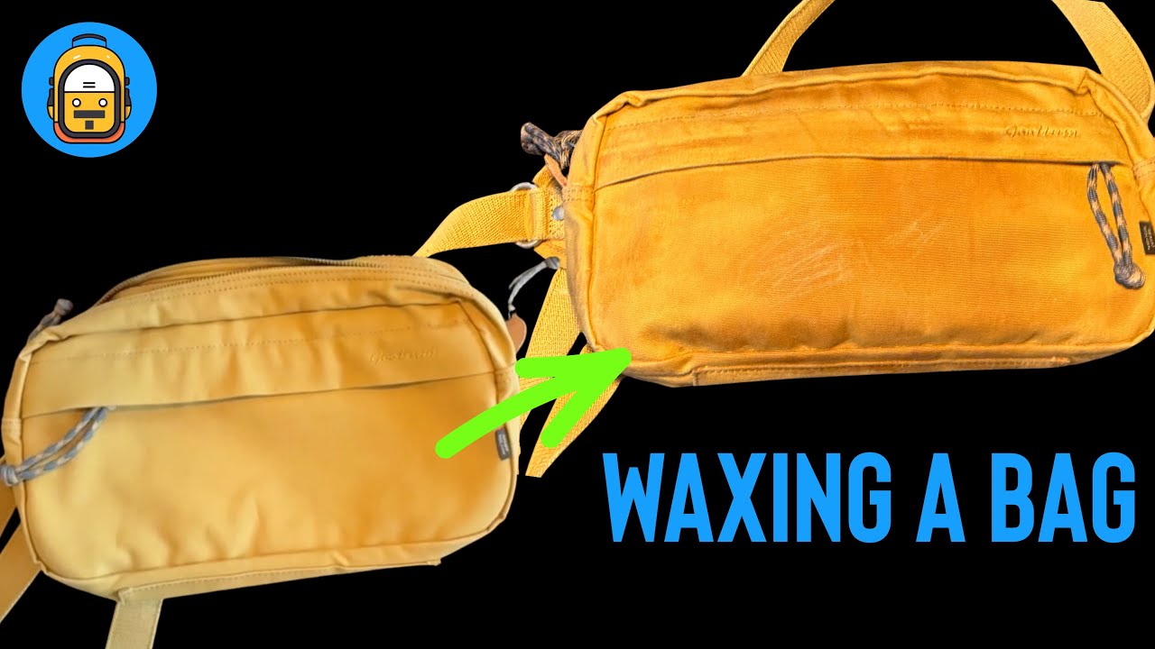 How to Wax a Canvas Bag - so easy!!!