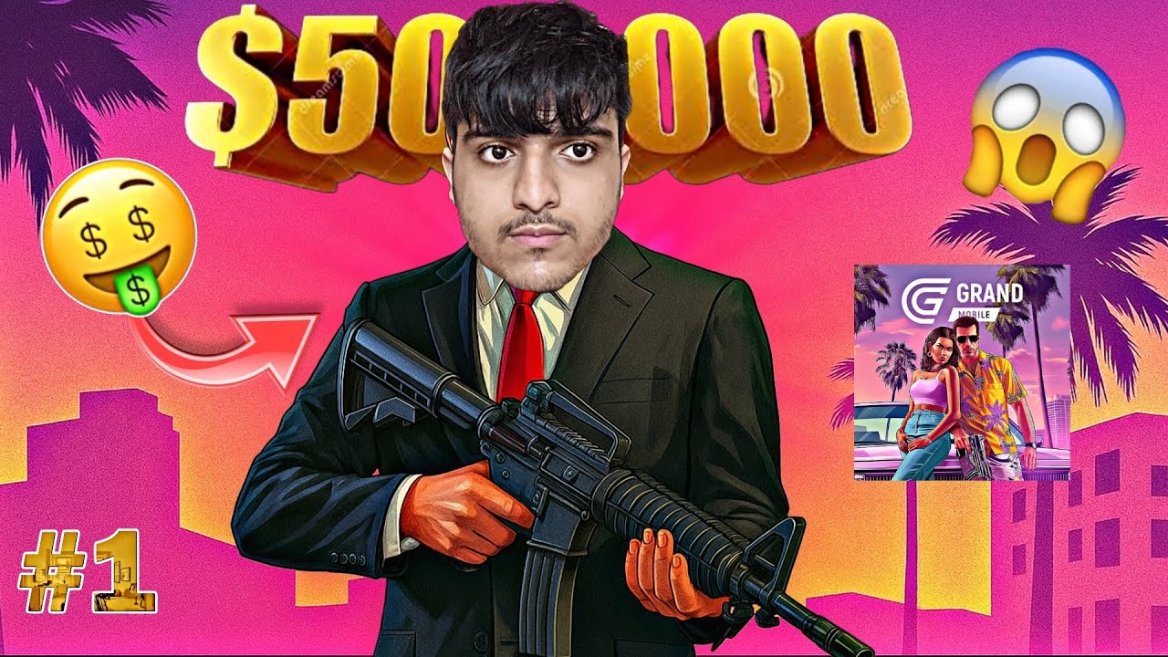 I Become HITMAN for $5,00,000 🤑 in Grand Mobile RP 🔥