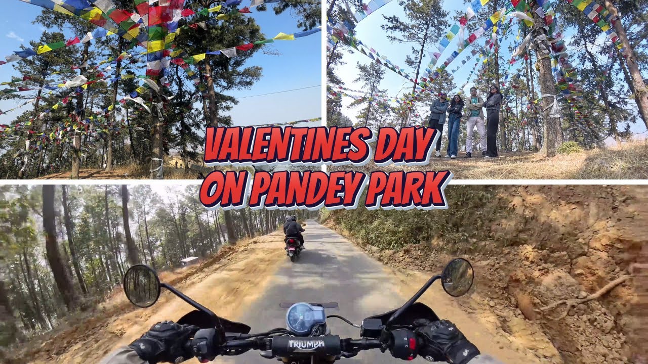 RIDE TO PANDEY PARK ON VALENTINES DAY | TRIUMPH NEPAL | #insta360 #explore #triumph
