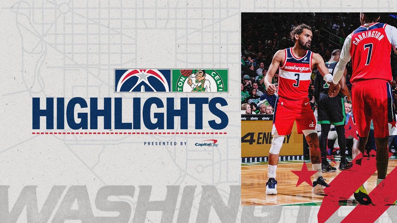 Game Highlights: Washington Wizards at Boston Celtics | 3.14.26