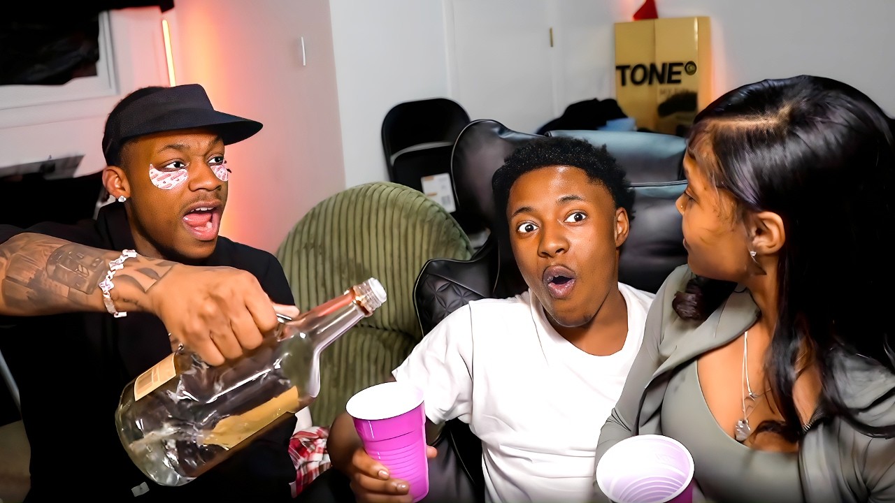 Tylil & Reggie Get DRUNK At 1AM..😂
