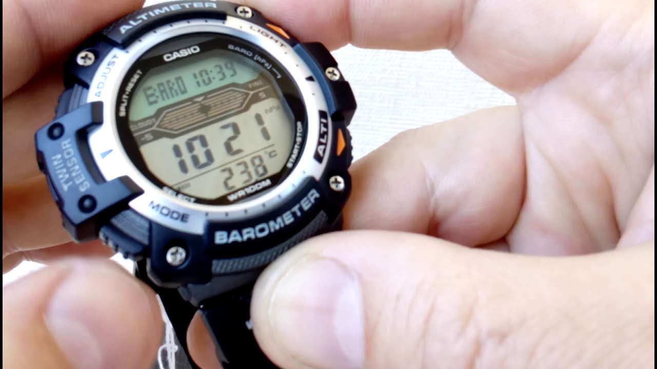 CASIO SGW-300H САМЫЙ НЕДОРОГОЙ PRO TREK. ОБЗОР, ФУНКЦИОНАЛ,НАСТРОЙКА