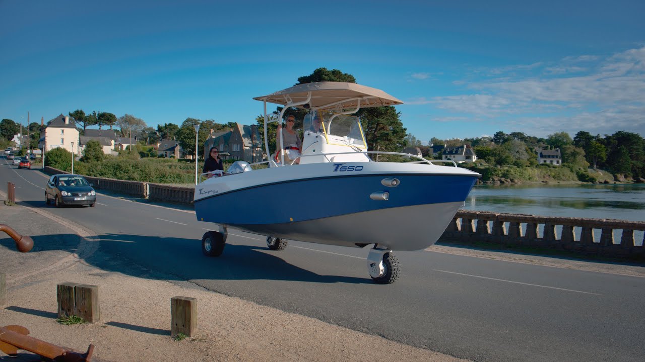 TRINGA T650 : le premier bateau routier