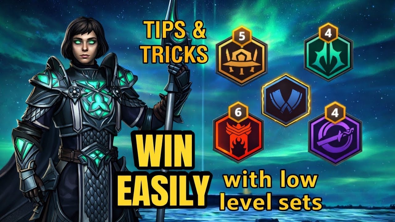 Tips and Tricks to beat Saint lorelie with Low level Sets | Shadow fight 3 Jewels of the North event