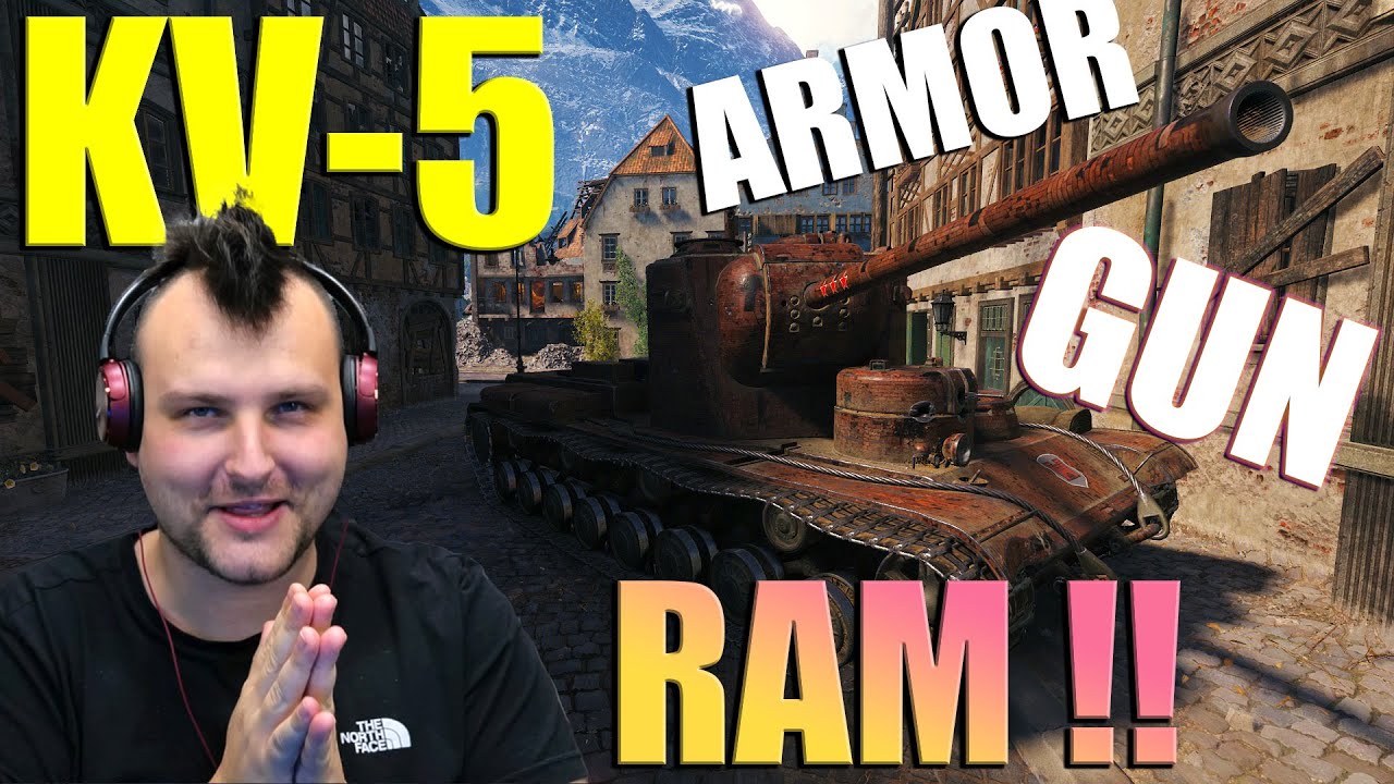The Mighty KV-5: Armor, Gun, and Epic Ramming Power! | World of Tanks