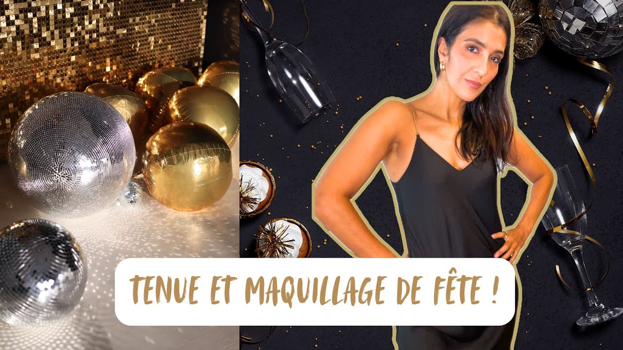 Brillez avec Élégance et Simplicité : Les Tenues et Maquillage de Fêtes ! 🎉✨