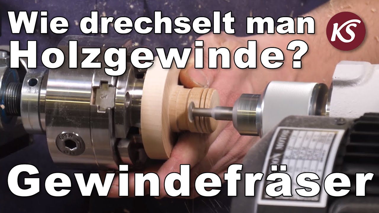 M33 Gewinde strehlen mit dem Hope Easy Gewindefräser