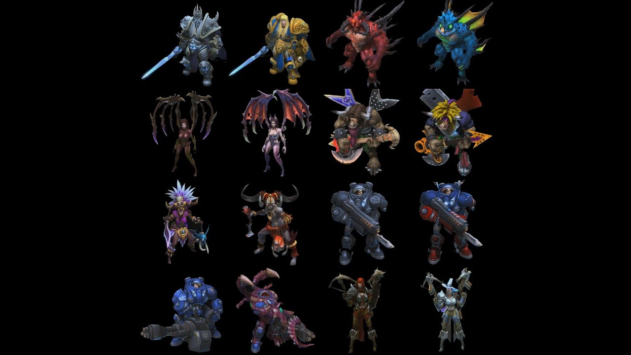 ALL SKINS / Heroes - Heroes of the storm