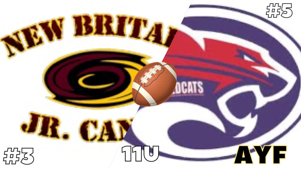 NEW BRITAIN JR CANES 🏈 HARTFORD WILDCATS 11U 2023 FULLGAME HIGHTS #kidsports #americanfootball