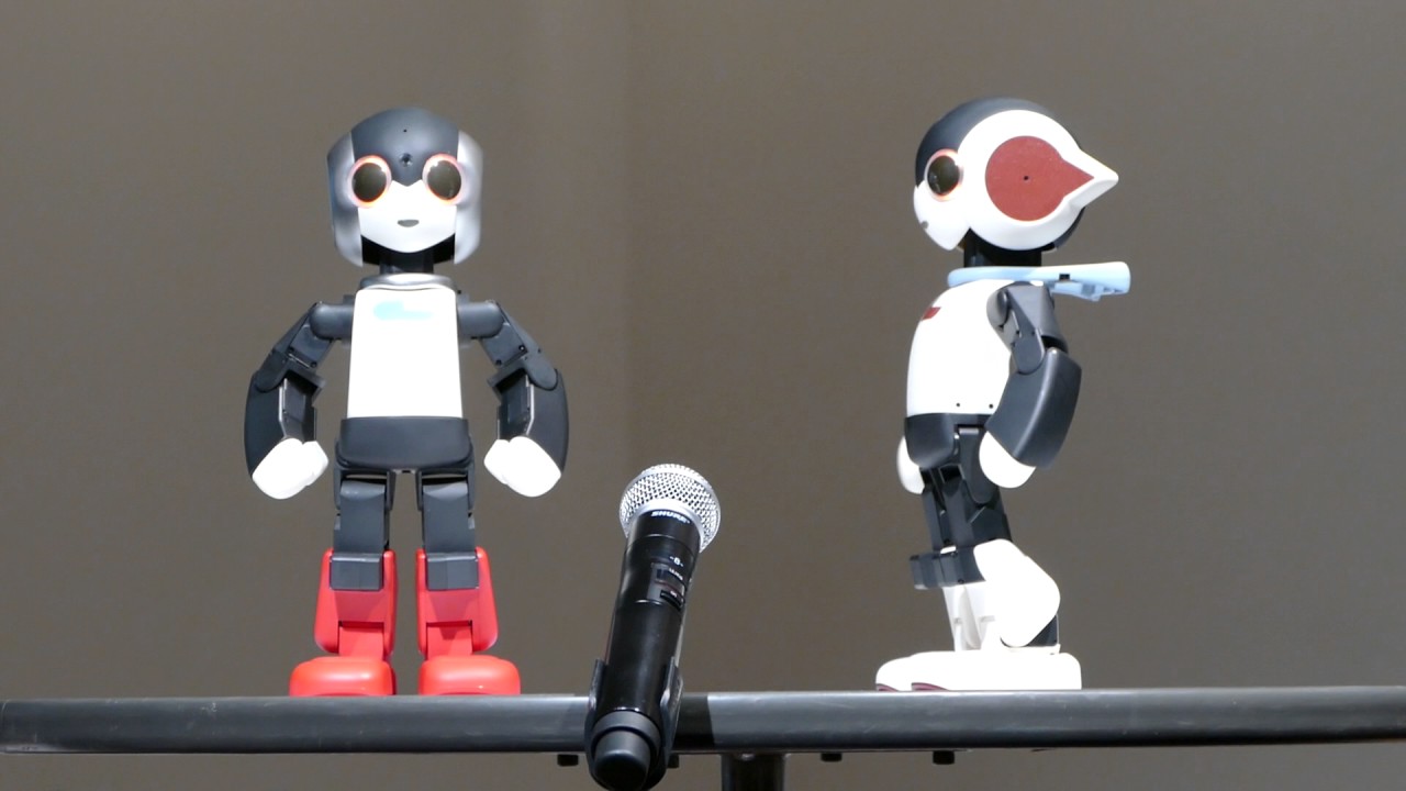 デアゴスティーニ ロビ２とロビ１の対話