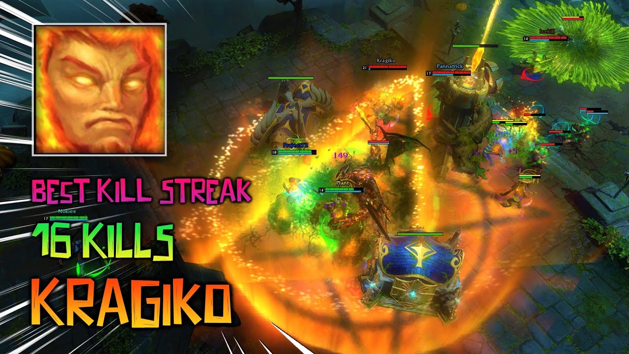 HoN Magmus - Kragiko - Best Kill Streak - 16/3/9