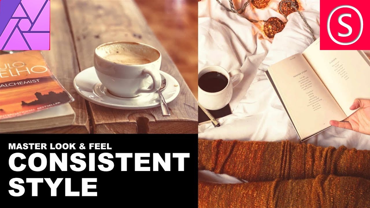 Affinity Photo - How to: CONSISTENT STYLE - Build your Brand on Instagram - Tutorial